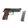 GPM92 GP2 pistol replica walnut grip edition - black