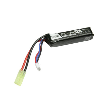 LiPo 11,1V 600mAh 20/40C Battery for PDW – Tamiya mini