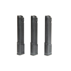 Set of 3 Mid-Cap 120 BB Magazines for KWA Ronin TK.45 Replicas