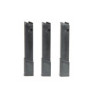 Set of 3 Mid-Cap 120 BB Magazines for KWA Ronin TK.45 Replicas