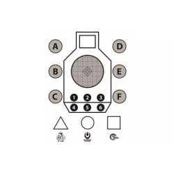 Aim Small Shooting Target - 50 Pcs