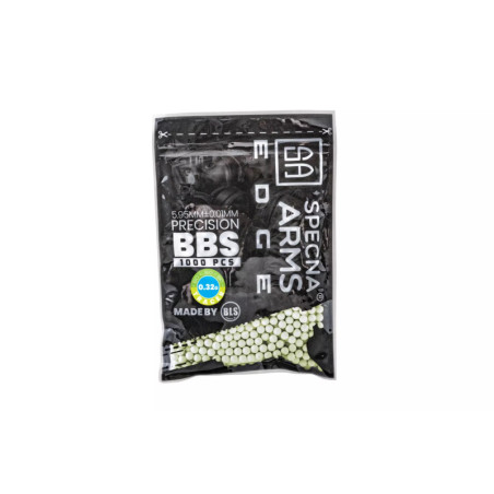 BBs Bio Tracer Degradable 0.32g Specna Arms EDGE ™ 1000 pcs - Green