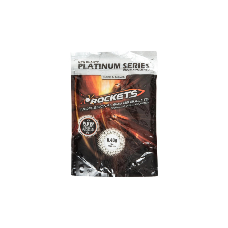 Rockets Platinum Series 0.40g BBs - 1kg