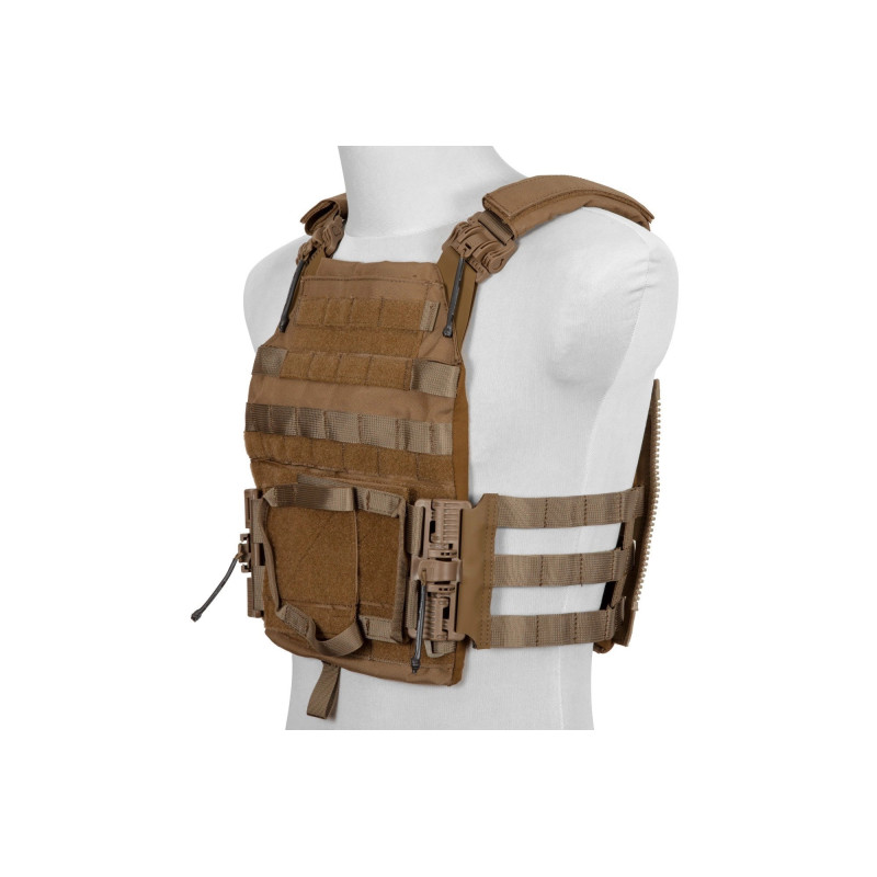 BlueLabel Quick Release Jump Plate Carrier 2.0 Vest - Coyote Brown