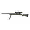 SW-04J Army Sniper Rifle Replica with scope and bipod (Upgraded) - olive