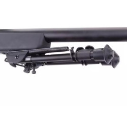 SW-10 Sniper Rifle Replica with scope and bipod (Upgraded) - black