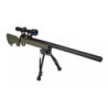 SW-10 Sniper Rifle Replica with scope and bipod (Upgraded) - olive