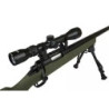 SW-10 Sniper Rifle Replica with scope and bipod (Upgraded) - olive