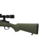 SW-10 Sniper Rifle Replica with scope and bipod (Upgraded) - olive