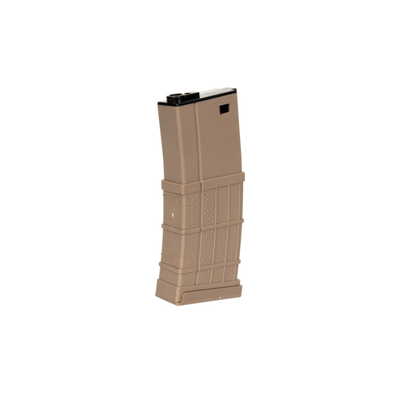 130rd polymer LT mid-cap magazine for M4/M16 replicas - tan