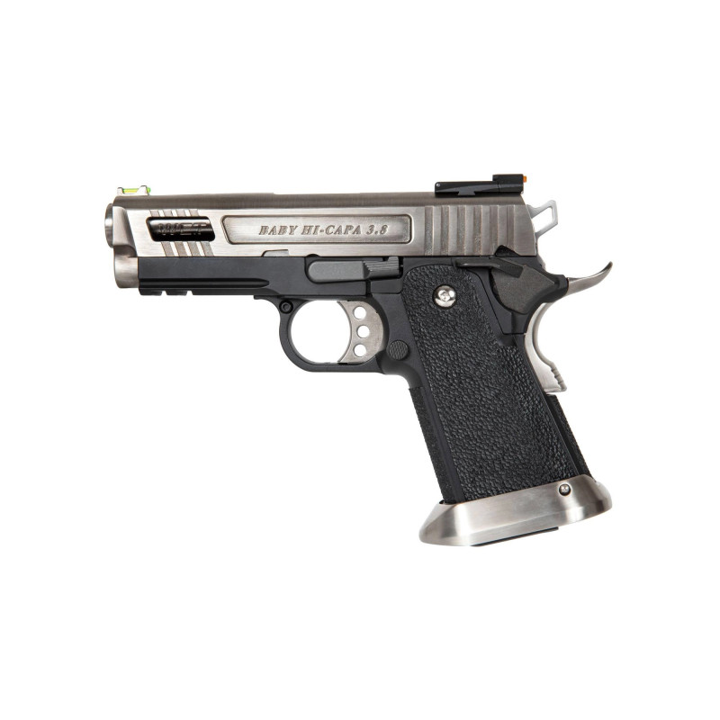 Hi-Capa 3.8 Force “Velociraptor” (Full Auto) Pistol Replica - Silver