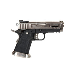 Hi-Capa 3.8 Force “Velociraptor” (Full Auto) Pistol Replica - Silver