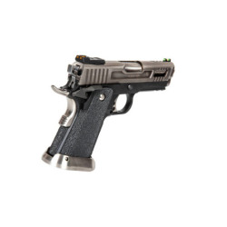 Hi-Capa 3.8 Force “Velociraptor” (Full Auto) Pistol Replica - Silver