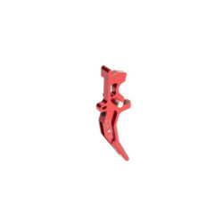 CNC Aluminum Advanced Speed Trigger (Style C) - Red