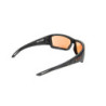 Credence Black Frame Mirrored Copper ballistic tactical glasses