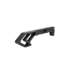 Aluminum KeyMod Angled Forward Grip - Black