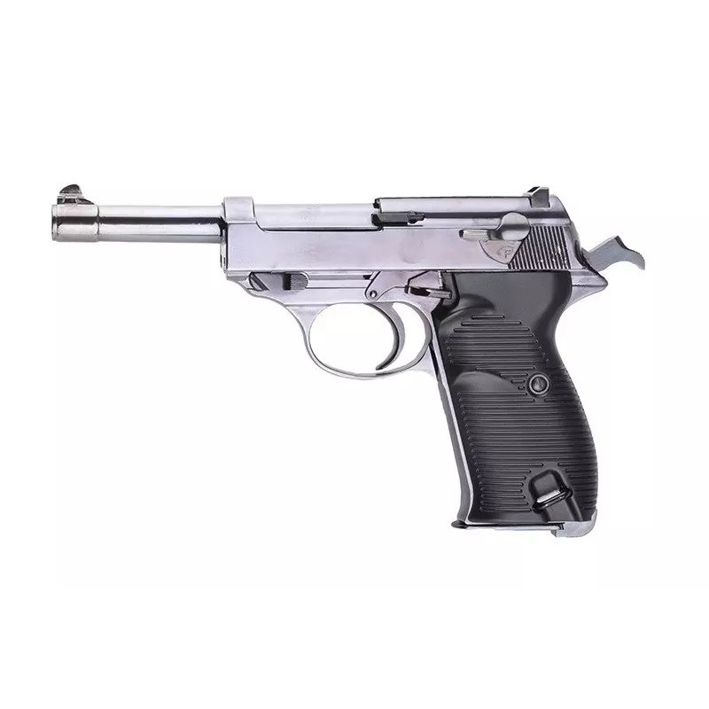 GP124 (LED Box) Pistol Gas Replica – Black (OUTLET)