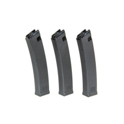 Set of 3 Mid-Cap 80 BB Magazines for KWA QRF Mod.1 Replicas