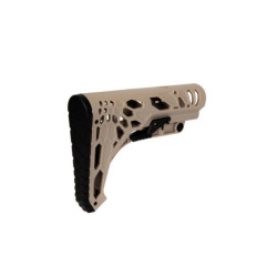 HM0321 Lightweight Polymer Stock for M4/M16 Replicas - tan