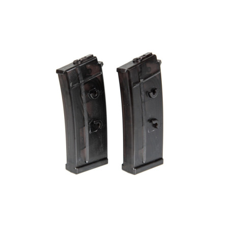 Set of 2 Mid-Cap 100 BB Magazines for SIG552 Replica