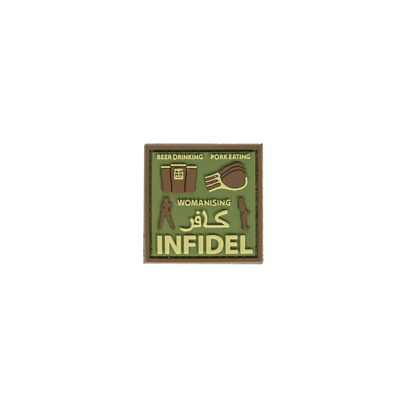 Infidel 3D patch - green