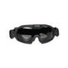 Tactical Goggles with Fan - Black