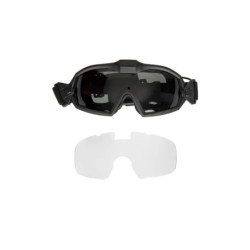 Tactical Goggles with Fan - Black