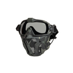 Mask with Goggles and Fan - MC Black