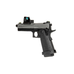 Hi-Capa 5.1 Split Side Pistol Replica - Grey / Black (with BDS Sight)