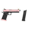 Hi-Capa 5.1 Split Side Pistol Replica - Pink / Black / Chrome