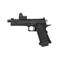 Hi-Capa 5.1 Split Side Pistol Replica - Black (with BDS Sight)