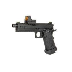 Hi-Capa 5.1 Split Side Pistol Replica - Black (with BDS Sight)