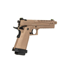 Hi-Capa 5.1 Split Side Pistol Replica - Tan