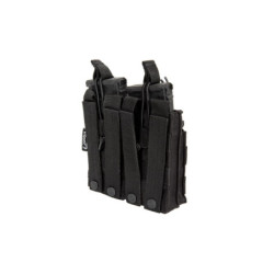 M4/M16 type double magazine pouch - black