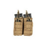 M4/M16 type double magazine pouch - Coyote