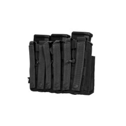 M4/M16 type triple duo magazine pouch - black