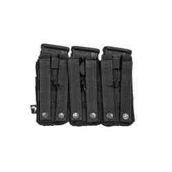 M4/M16 type triple duo magazine pouch - black