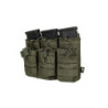 M4/M16 type triple duo magazine pouch - olive