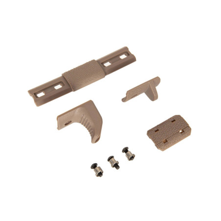 Modular Hand Stop Kit for KeyMod Rail - Tan