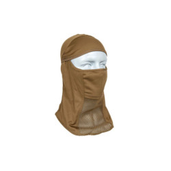 Light balaclava with face protector - Tan