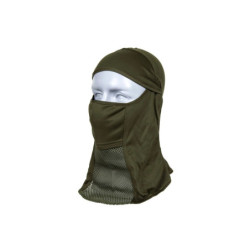 Light balaclava with face protector - Ranger Green