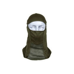 Light balaclava with face protector - Ranger Green