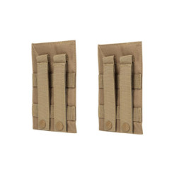 Hook and Loop MOLLE panels set - Coyote