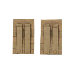 Hook and Loop MOLLE panels set - Coyote