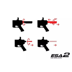 SA-E23 EDGE 2.0™GATE ASTER carbine replica - black