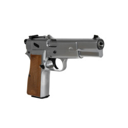 Browning Hi Power MK III Pistol Replica - Silver