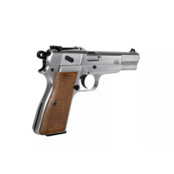 Browning Hi Power MK III Pistol Replica - Silver