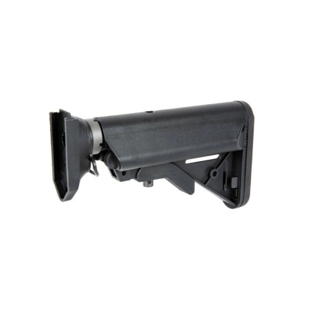 AR15 stock with adaptor for WE SCAR replicas - black