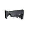 AR15 stock with adaptor for WE SCAR replicas - black