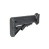 AR15 stock with adaptor for WE SCAR replicas - black